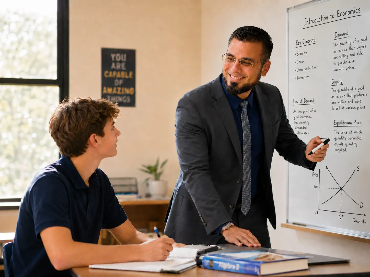 Students at Qaabil Academy