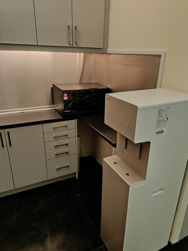 Water Dispenser & Microwave